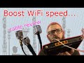 WiFi speeds vs Antenna Cable type