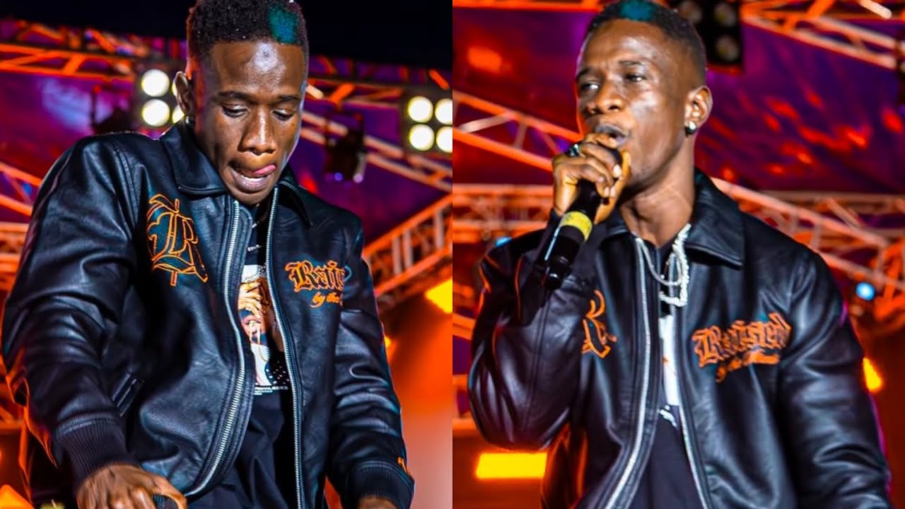 Jizzle Performance at - Pa Salieu live in Gambia CONCERT