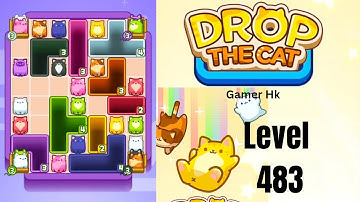 Drop The Cat Level 483 Walkthrough Solution 