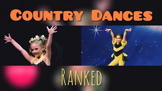 Dance Moms Country Dances Ranked