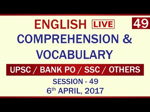 English comprehension /