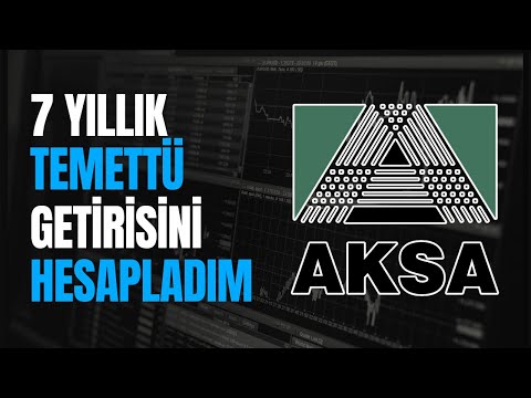 Aksa Akrilik'in 7 Yıllık Temettü Getirisini Hesapladım. ALTIN-DOLAR-AKSA Karşılaştırması