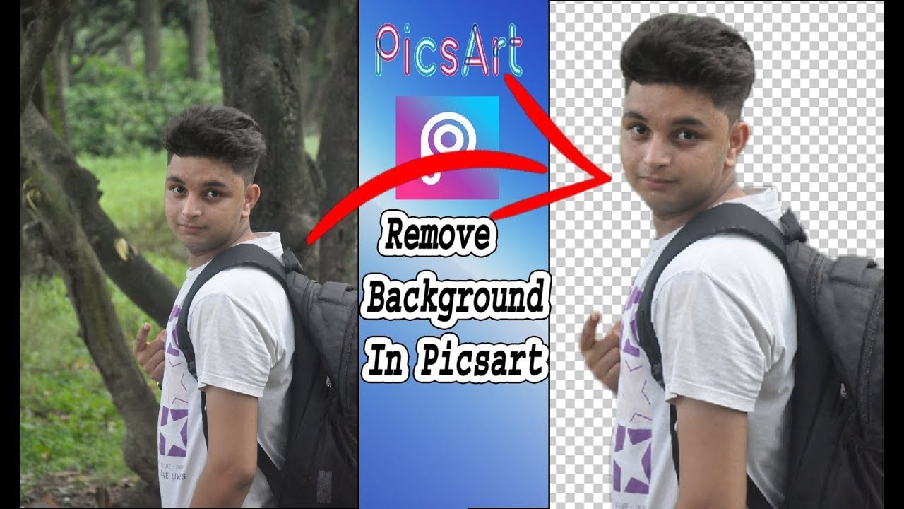 How To Remove Background Picsart ll Zain editing zone