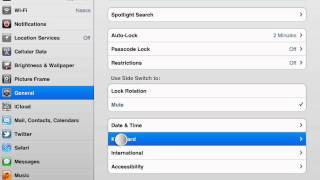 How to disable 'Enable Caps Lock' on iPad iOS 5
