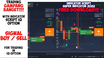 🔴 INDICATOR SCRIPT IQ OPTION V6.0  SIGNAL BUY / SELL || FREE DOWNLOAD