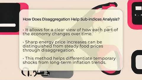 How Does Disaggregation Help Sub-indices Analysis? - Inflation Insight Channel