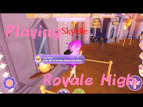 Royal High Fall The Falling Leaves Festival in Royale High - YouTube
