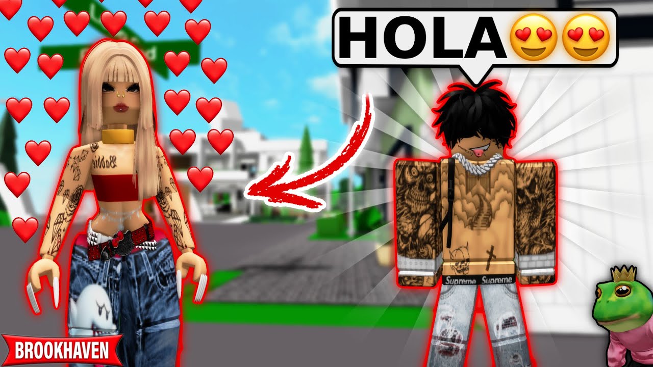 ESPIANDO PILCHEROS EN BROOKHAVEN😏🔥 Roblox