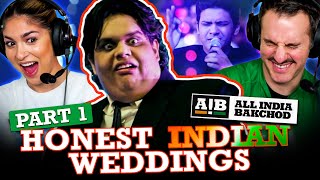 AIB Honest Indian Weddings Part 1 REACTION! | Steph \& Andrew