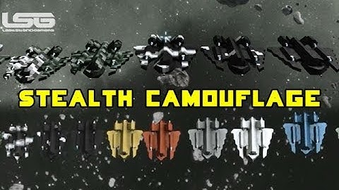 Space Engineers - Camouflage & Optical illusions Hiding Your Ship Stealth Part 23