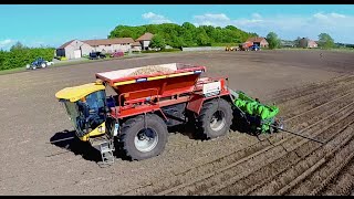 Wijnen Lite Trac SS2400 | 8-row Self Propelled Potato Planter |  pootmachine | kartoffel legen