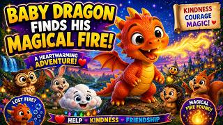 Oh No! The Baby Dragon Lost His Fire! 🐉🔥 | Magical Kids Story
