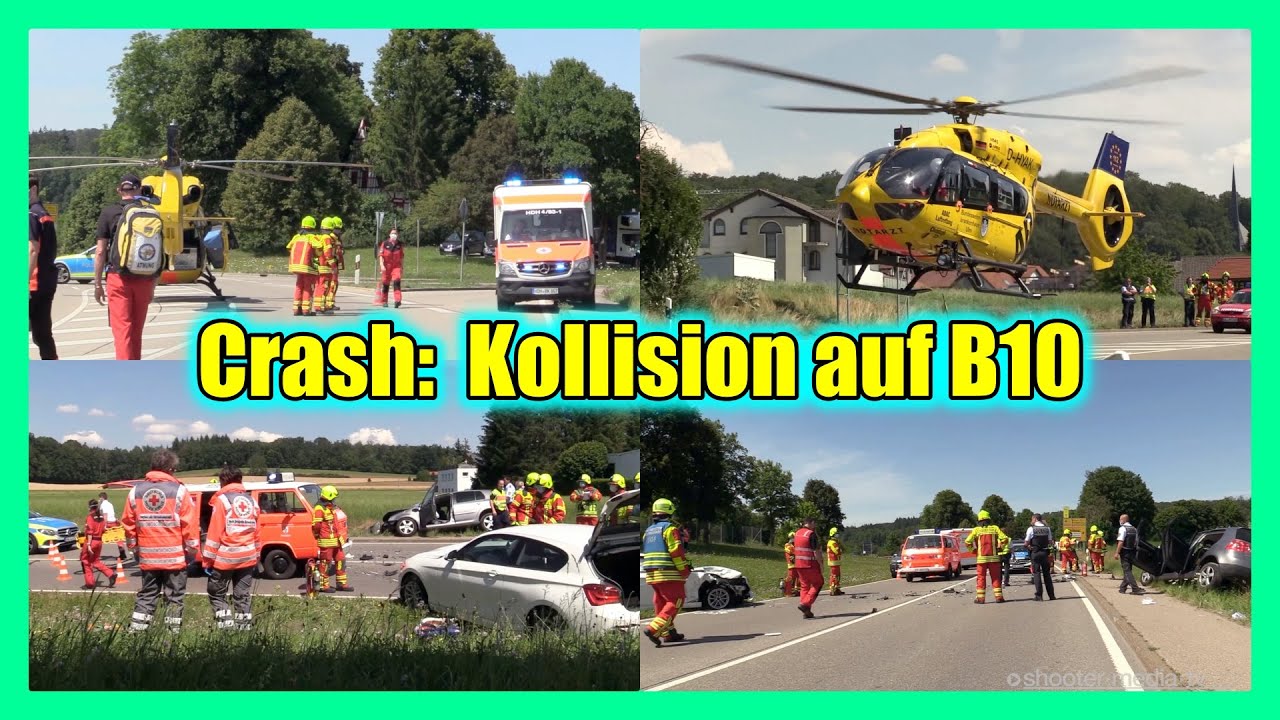 CRASH auf B10: 🚒FEUERWEHR AMSTETTEN erneut an gleicher Stelle im Einsatz wie kürzlich - [E]