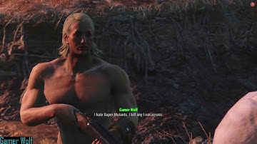 Fallout 4: The Naked Explorer. Mirelurk Carbs and Super Mutants Part 6 (No Commentary)
