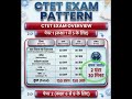 CTET Exam Pattern 2026 🔥 Paper 1 & 2 Full Details | Marks, Time, Syllabus #ctet #shorts