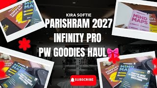 Unboxing PW Parishram 2027 Goodies | Infinity Pro Batch