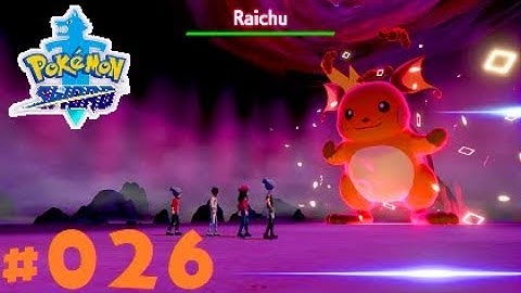 Pokemon Sword Shiny Dynamax Raichu Raid & Catch