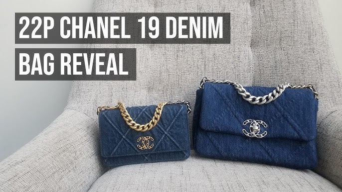 Chanel Mini Square Flap Bag Denim SHW