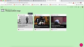 Post an Individual Blogger Blog Post on a Padlet and then Submit the Hyperlink on Blackboard