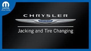 Jacking and Tire Changing | How To | 2023 Chrysler 300