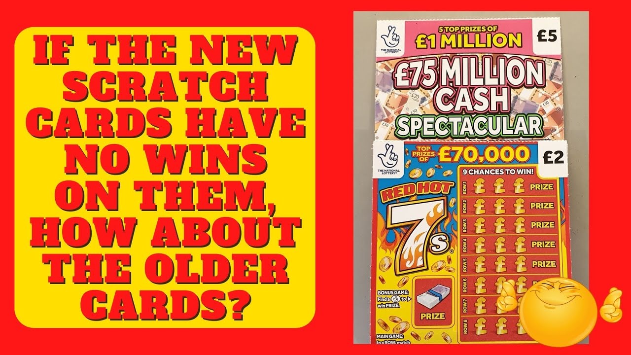 Old School scratch cards. With so many new scratch tickets out, it was nice to revisit old friends