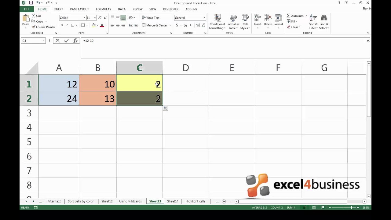 how-to-subtract-numbers-in-excel-youtube