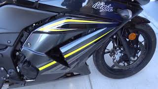 Kawasaki Ninja 250 with Yoshimura TRC exhaust: overview