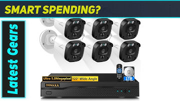 OOSSXX Full HD 5MP Wired System: The Ultimate Home Security & Surveillance