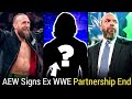 Aew signed ex wwe wreslter wwe partnership over in bad way  aew collision million quarter rating