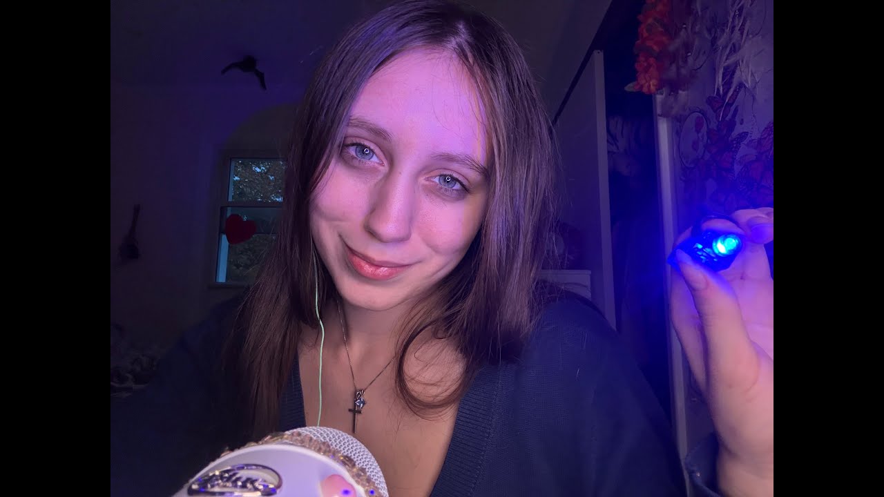 ASMR relaxing light triggers