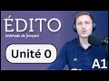 Édito A1 : Unit 0 (Beginners Full French Class)