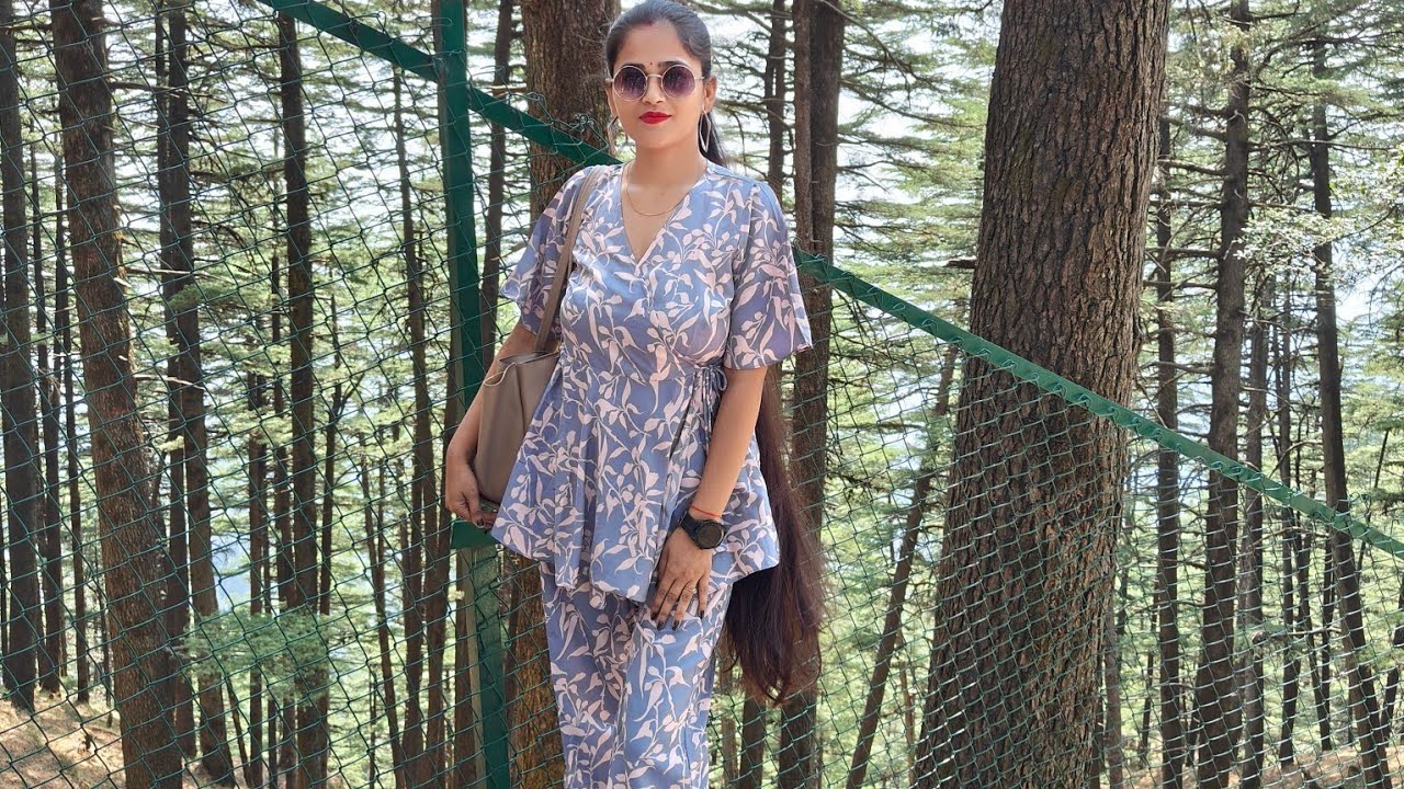 "Namrata Jaiswal Showing Off Her Open Long Incredible Knee-Length Hair with a Clip"