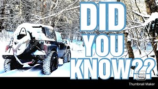 CHEVY TRACKER - VITARA - DID YOU KNOW??- PART 2