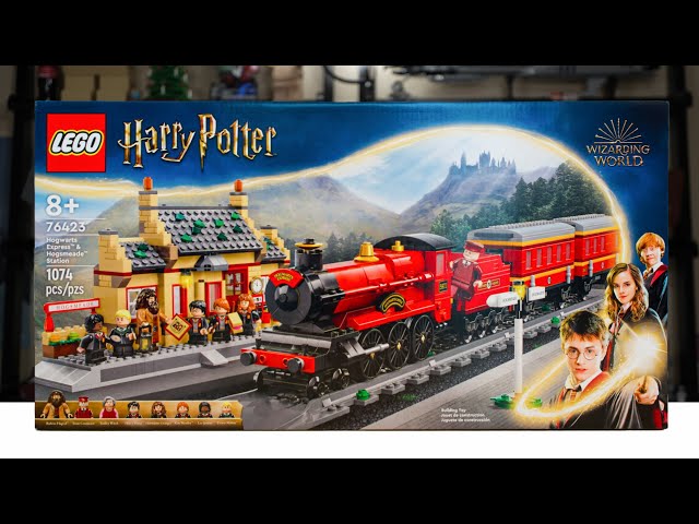 LEGO Harry Potter 76423 Hogwarts Express & Hogsmeade Station Playset