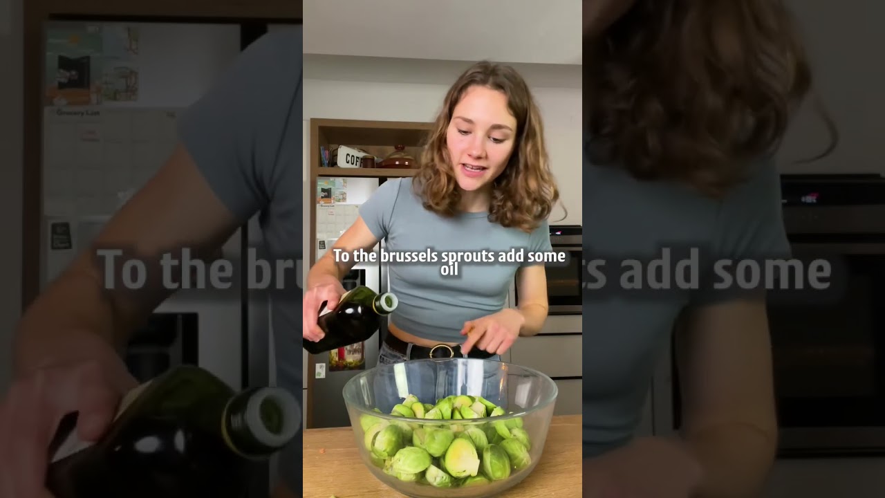 Brussels sprouts are good 🌱