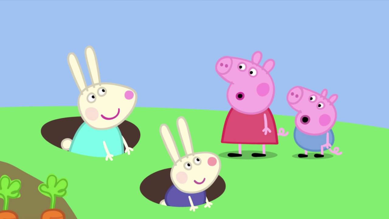 Casinha Peppa Pig e Rebeca