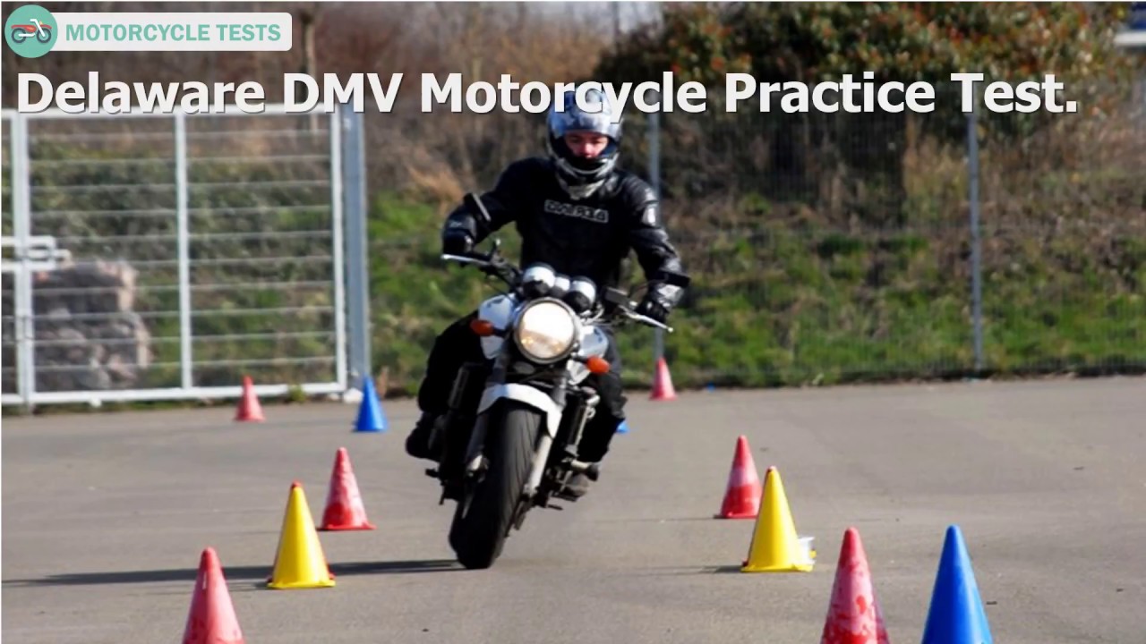 Delaware DMV Motorcycle Practice Test - YouTube