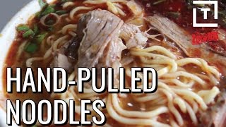 Behold China's Beautiful Hand-Pulled Beef Noodles || Explorers