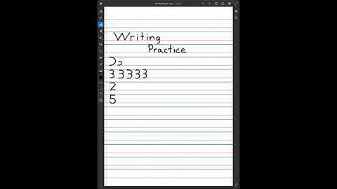 Writing Letters 15.1 - Backwards Curves (numbers)