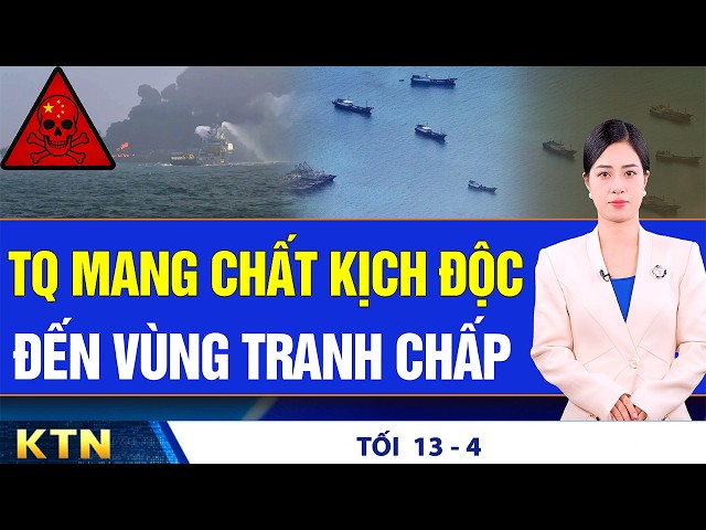 TỐI 13/4: Thổ Nhĩ Kỳ cảnh báo tấn công Israel; Sà lan miền Tây mắc cạn do mực nước xuống thấp