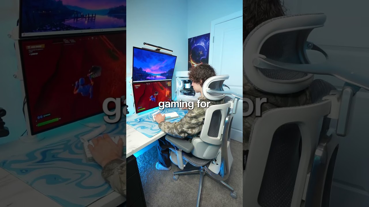 This Chair MASSAGES you while Gaming!