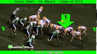 Oh 2015 Quinn Zaerr St Marys Jr Yr Tep80