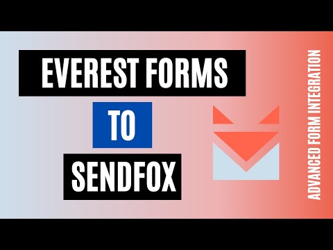 Everest Forms To Sendfox Integration| KickAss Solution|