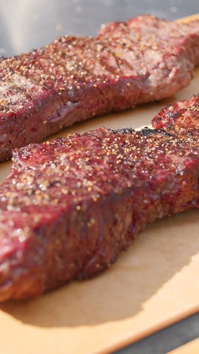 Денвер стейк на гриле #гриль #рецепт #bbq #grillcooking #еда #барбекю # ...