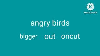 angry birds bigger out oncut trailer 2011