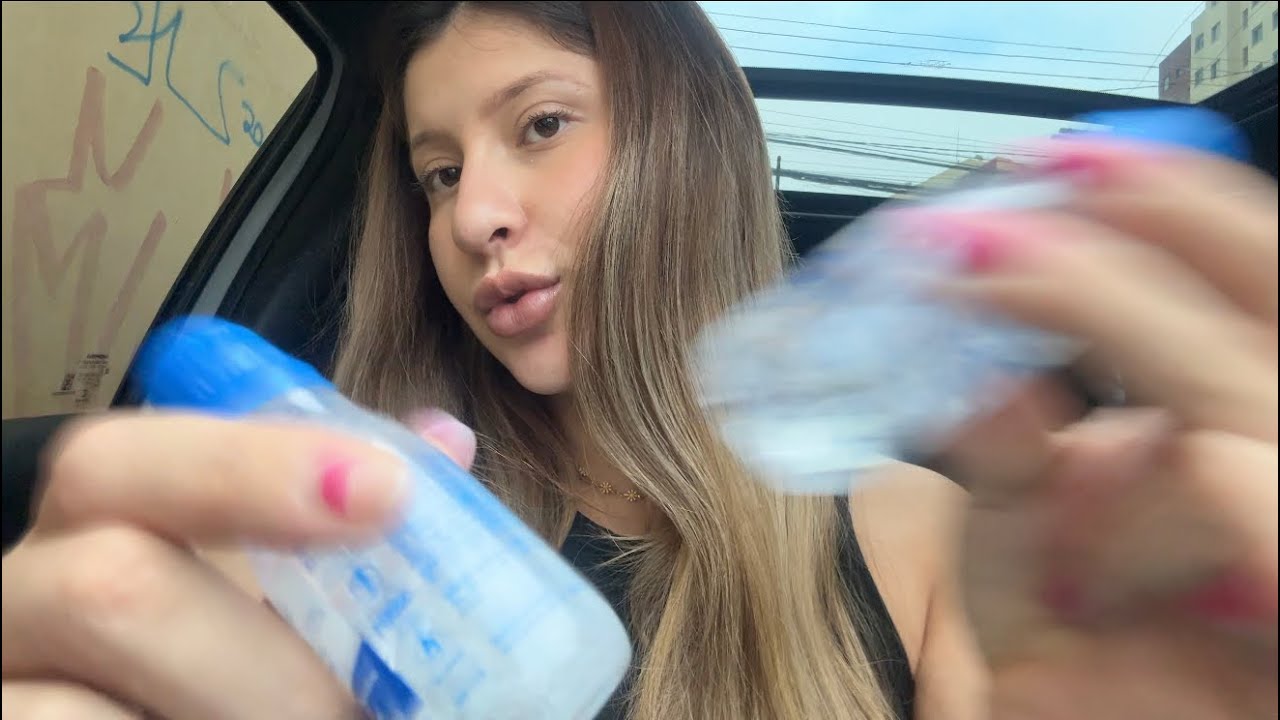ASMR CASEIRINHO: MOUTH SOUNDS/ HAND SOUNDS MOSTRANDO COMPRINHAS DE FARMÁCIA