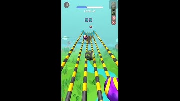 Sky rolling ball 3d level 63 gameplay #skyrollingball #goingballs #asgameplay