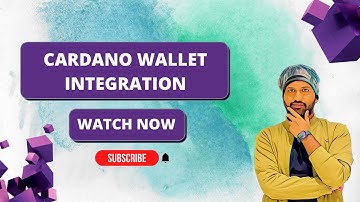 Integrating Cardano Wallet with Frontend | Part 1