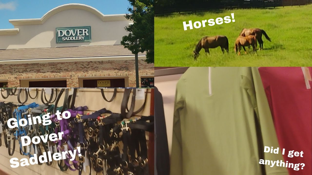 Going to Dover Saddlery! - Tack shop 🐎💚