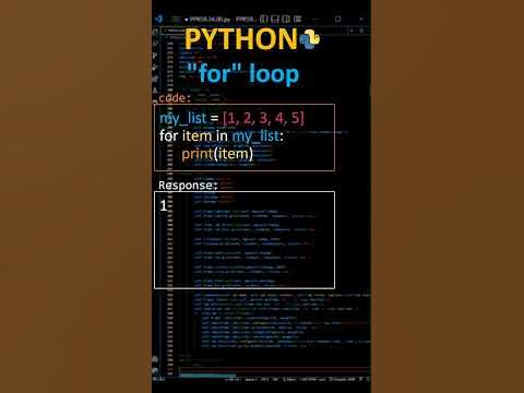 how to use for loop in python | syntax of for loop in python | loop| # ...
